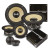 DS18 HIGH FIDELITY SOUND QUALITY DXQ 6.5" 3 WAY COMPONENT SPEAKER SET WITH YELLOW STRAW + COMPOSITE FOAM CONE, EXTERNAL PASSIVE CROSSOVERS, 150 WATTS RMS DS18 HIGH FIDELITY SOUND QUALITY DXQ 6.5" 3 WAY COMPONENT SPEAKER SET WITH YELLOW STRAW + COMPOSITE FOAM CONE, EXTERNAL PASSIVE CROSSOVERS, 150 WATTS RMS