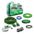 DS18 4-GA Amplifier Installation Kit - GREEN DS18 4-GA Amplifier Installation Kit - GREEN