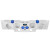DS18 JEEP JK/JKU Overhead Bar System Fits 4 X 8" Speakers (Not included), 4 X 4" PRO-TW4L and 2 X 1" PRO-DRNSC1.5 and Harness with RGB LED Lights - WHITE DS18 JEEP JK/JKU Overhead Bar System Fits 4 X 8" Speakers (Not included), 4 X 4" PRO-TW4L and 2 X 1" PRO-DRNSC1.5 and Harness with RGB LED Lights - WHITE