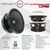 DS18 COMPETITION GRADE PRO 6.5" MID-HIGH LOUDSPEAKER WITH PATENT PENDING ROTATING RECONE DESIGN - 300W RMS - 600W MAX - 4 OHM