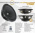 DS18 COMPETITION GRADE PRO 8" MID-HIGH LOUDSPEAKER WITH PATENT PENDING ROTATING RECONE DESIGN - 350W RMS - 700W MAX - 4 OHM - NEODYMIUM MAGNET