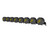 STINGER HEXCORE 51-inch Hero Light Bar (Eight 6-inch Pod Lights) for (2007-2018) Jeep Wrangler JK with Brackets and Harness, Selectable High Low Beam, Amber/White Halo Combo Beam Pattern