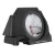 DS18 Polaris RZR-PRO 2020-2024 Rear Speaker Pods for 6.5" Speakers with Digital LED Lighting