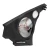 DS18 Polaris Slingshot Front Kick Panel Speaker Pods – Empty Enclosure for 8" Speakers and 3.8" Tweeters | 2020 - Current