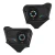 DS18 6.5" Loaded Back Door Speaker Panels | 4 Doors Can-am Maverick X3 | 2017-UP | OEM Fit | IP65 | 1 Pair of NXL-IQ6/BK Included