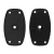 Flat Surface Mount Bracket for NVY Tower Speakers Black - PAIR