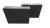 BASSMAXX Universal Angled Wedge Single 12" individual enclosures that comes in PAIRS - PORTED & Sprayed