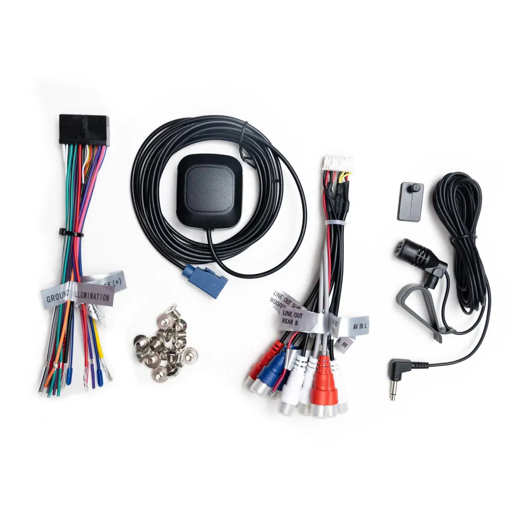 DUAL 7″ AV Media Receiver with Wireless Apple CarPlay and Android Auto