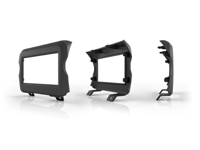 WJL1 dash kit offers factory-grade fit and finish when replacing the factory radio in all trims of the 2018+ Jeep Wrangler and 2020+ Jeep Gladiator.