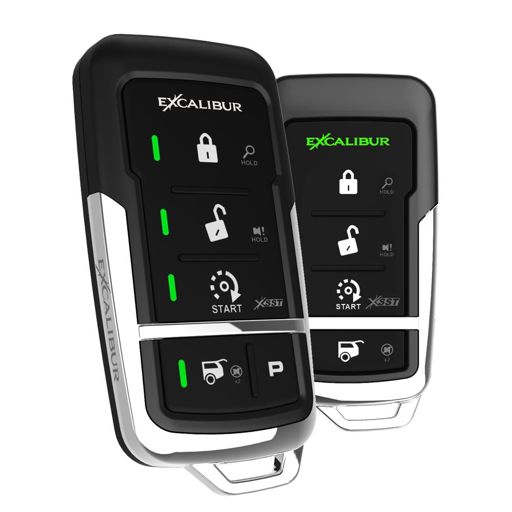 EXCALIBUR 2 WAY DELUXE SECURITY & DATA START UPGRADE, DUAL ZONE IMPACT SENSOR INCLUDED