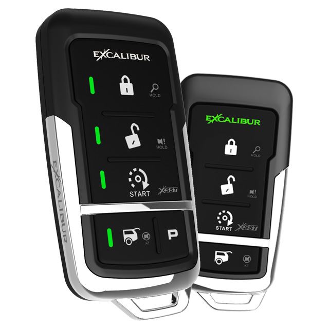 EXCALIBUR 2 WAY LED REMOTE START & SECURITY SYSTEM