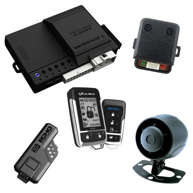 EXCALIBUR 2 WAY LCD REMOTE START & SECURITY SYSTEM
