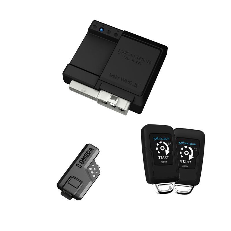 EXCALIBUR ONE BUTTON REMOTE START KEYLESS ENTRY SYSTEM