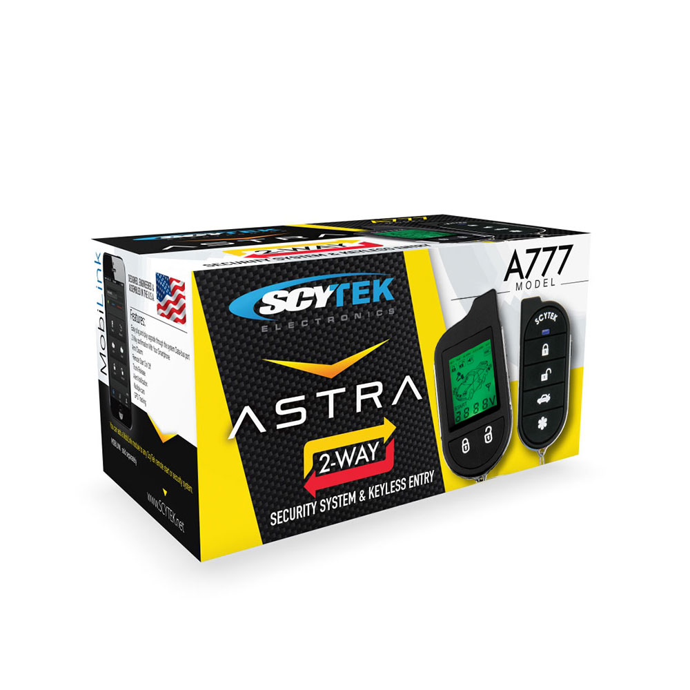 SCYTEK ASTRA 2 WAY ALARM & KEYLESS ENTRY