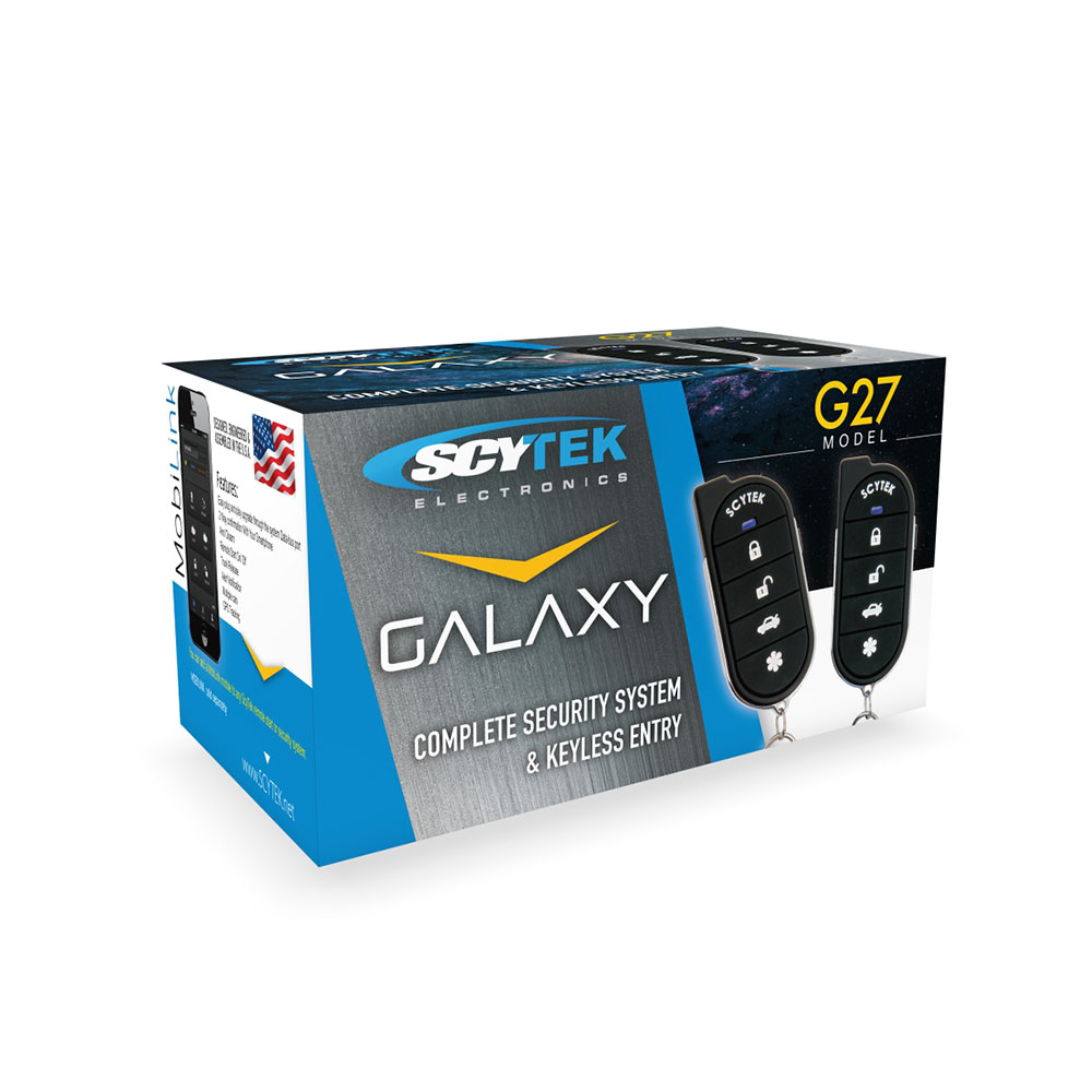 SCYTEK GALAXY SECURITY & KEYLESS ENTRY SYSTEM W/ DATA BUS