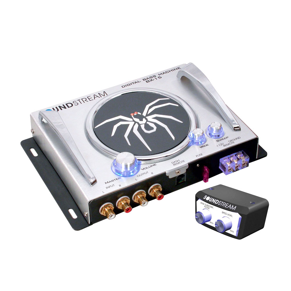 SOUNDSTREAM BASS RECONSTRUCTOR W/ VARIABLE CONTROL KNOB SOUNDSTREAM BASS RECONSTRUCTOR W/ VARIABLE CONTROL KNOB