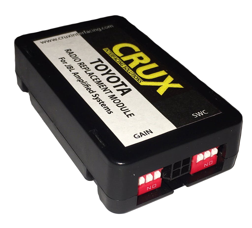CRUX Radio Replacement w/ SWC & JBL Amp Retention for Toyota/Lexus Vehicles 2003-Up (RP4.2TY11)