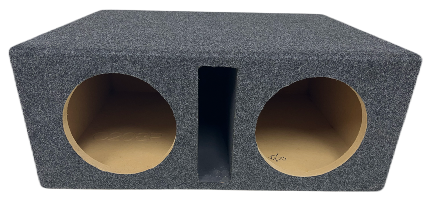 BASS-MAXX CARPET DUAL 8" PORTED ENCLOSURE