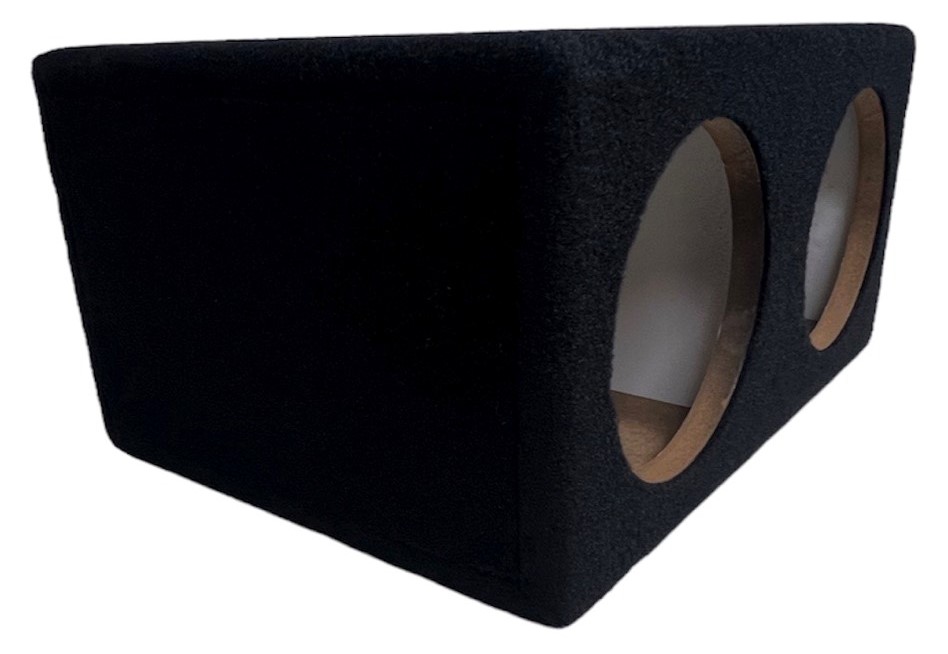 BASS-MAXX CARPET DUAL 8" SEALED ENCLOSURE
