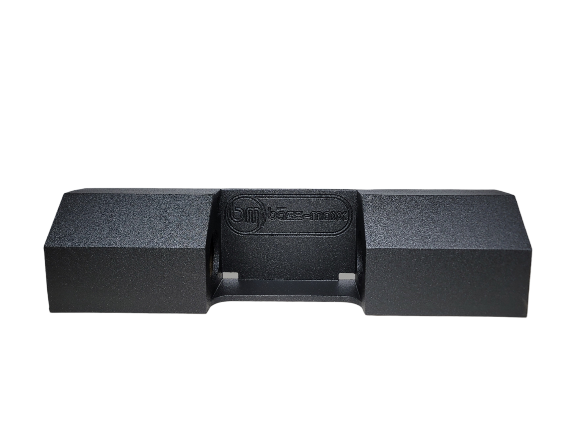 BASS-MAXX POLY COATED DUAL 8" VENTED SINGLE CAB TRUCK ENCLOSURE