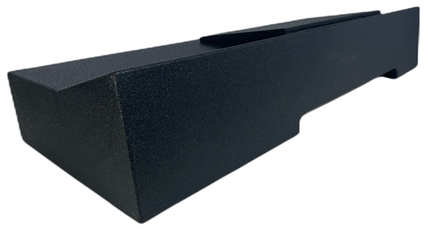 BASSMAXX POLY COATED DUAL 12" DOWN FIRE XL PORTED - FORD F150 2009-2023 CREW CAB & 2017-UP SUPER DUTY