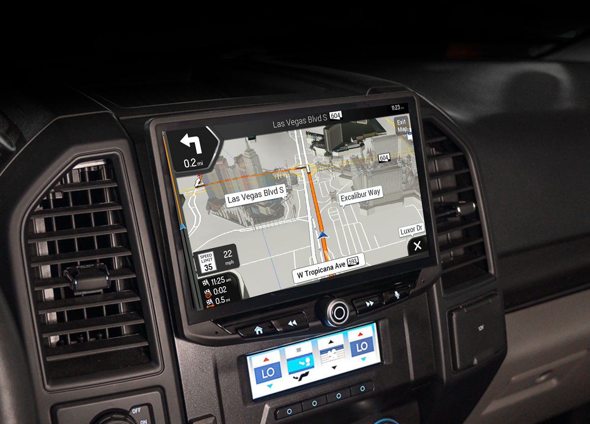 STINGER 10-inch FLOATING MULTIMEDIA INFOTAINMENT DISPLAY SYSTEM