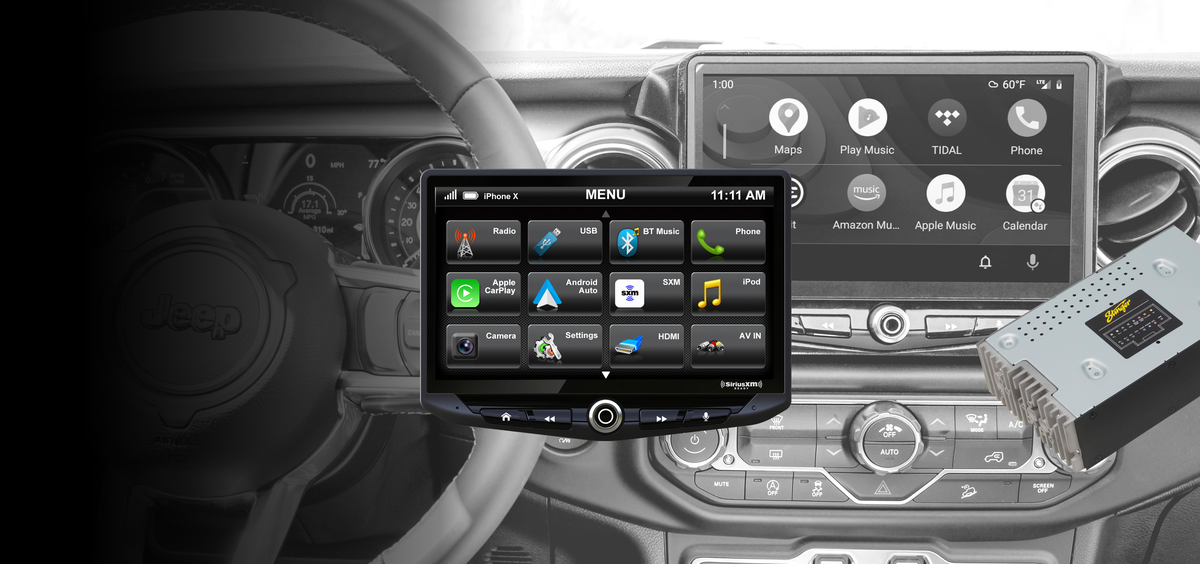 STINGER 10-inch FLOATING MULTIMEDIA INFOTAINMENT DISPLAY SYSTEM