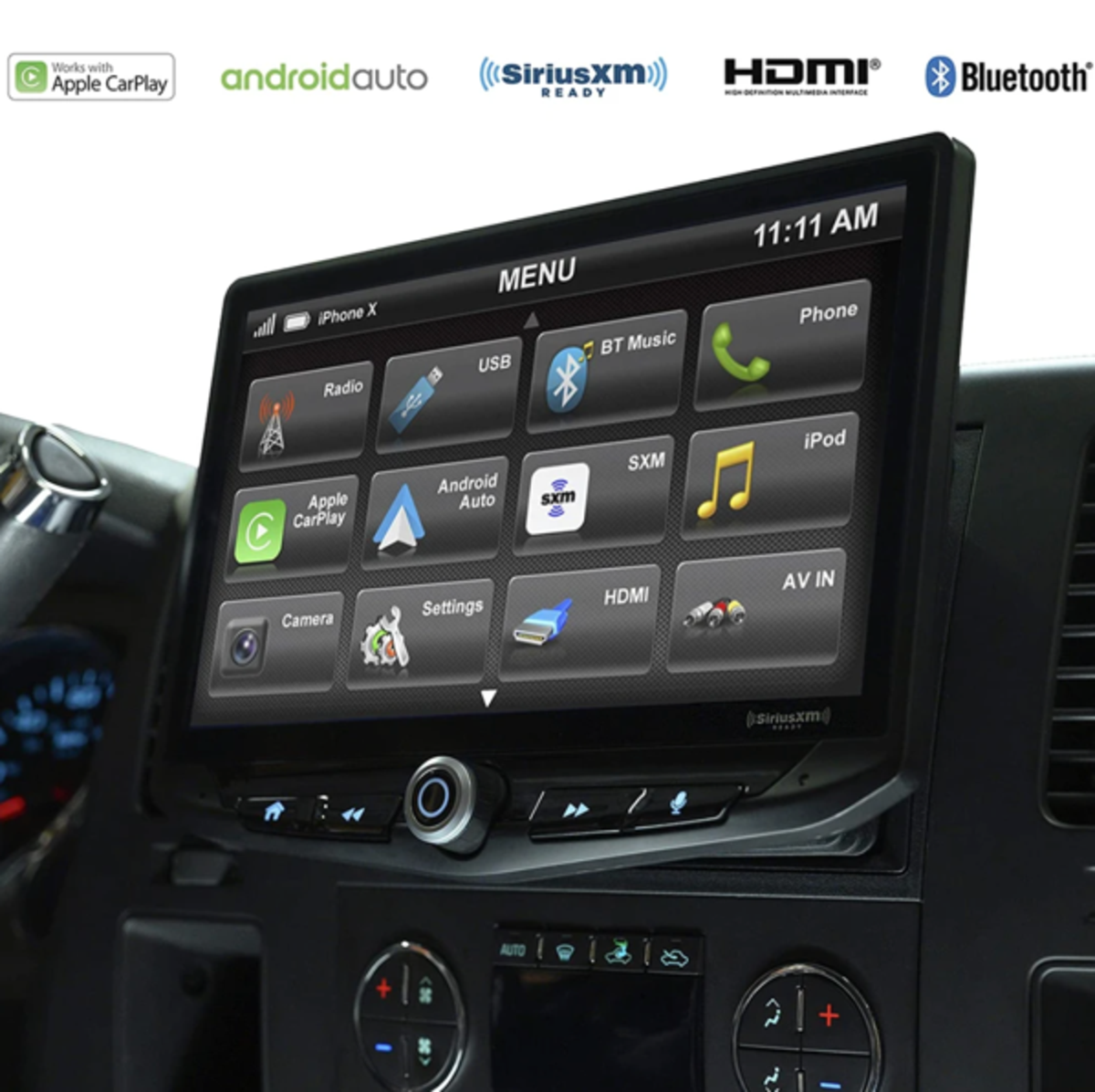 STINGER 10-inch FLOATING MULTIMEDIA INFOTAINMENT DISPLAY SYSTEM