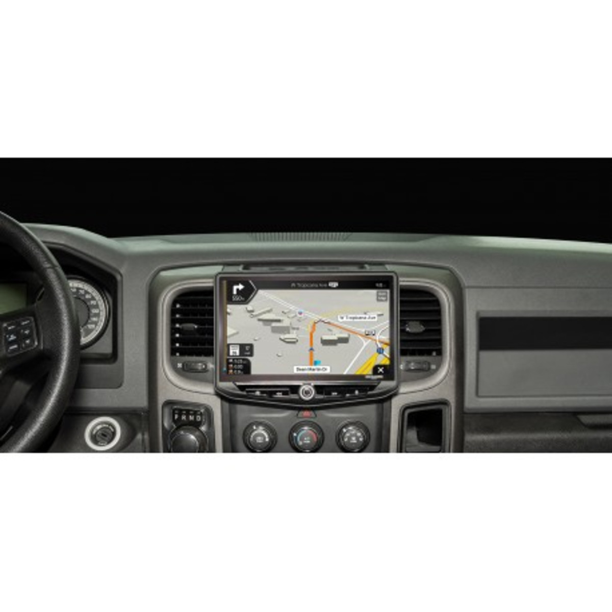 PAC UN1810 HEIGH10 FLUSH MOUNT KIT WITH FULL INTEGRATION FOR RAM 2013-18 & CLASSIC 2019 TRUCKS