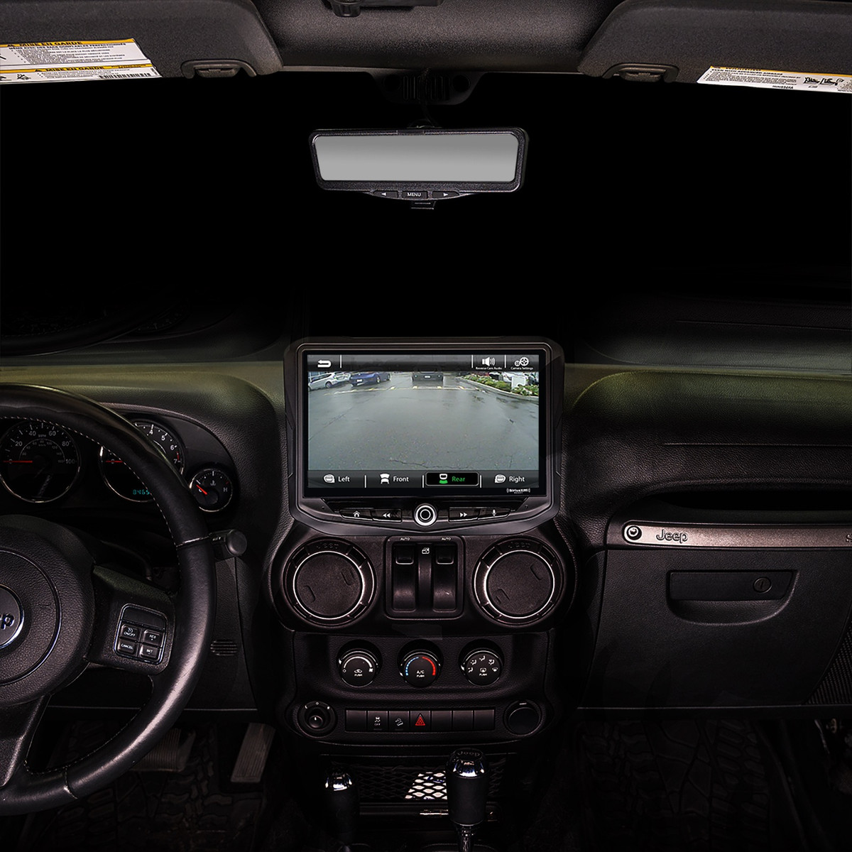 STINGER VEHICLE INTEGRATION UPGRADE KIT FOR SR-JK11H WITH STINGER HEIGH10® MULTIMEDIA HEAD UNIT