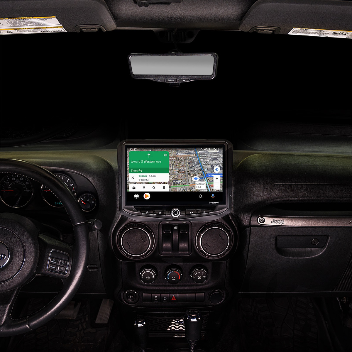 STINGER VEHICLE INTEGRATION UPGRADE KIT FOR SR-JK11H WITH STINGER HEIGH10® MULTIMEDIA HEAD UNIT