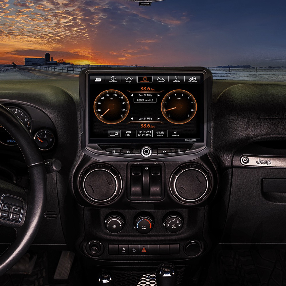 STINGER VEHICLE INTEGRATION UPGRADE KIT FOR SR-JK11H WITH STINGER HEIGH10® MULTIMEDIA HEAD UNIT