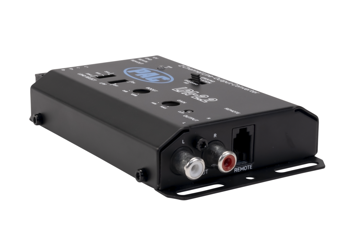 PAC ACTIVE 2CH. 40 WATT LINE OUTPUT CONVERTER WITH AUTO TURN-ON