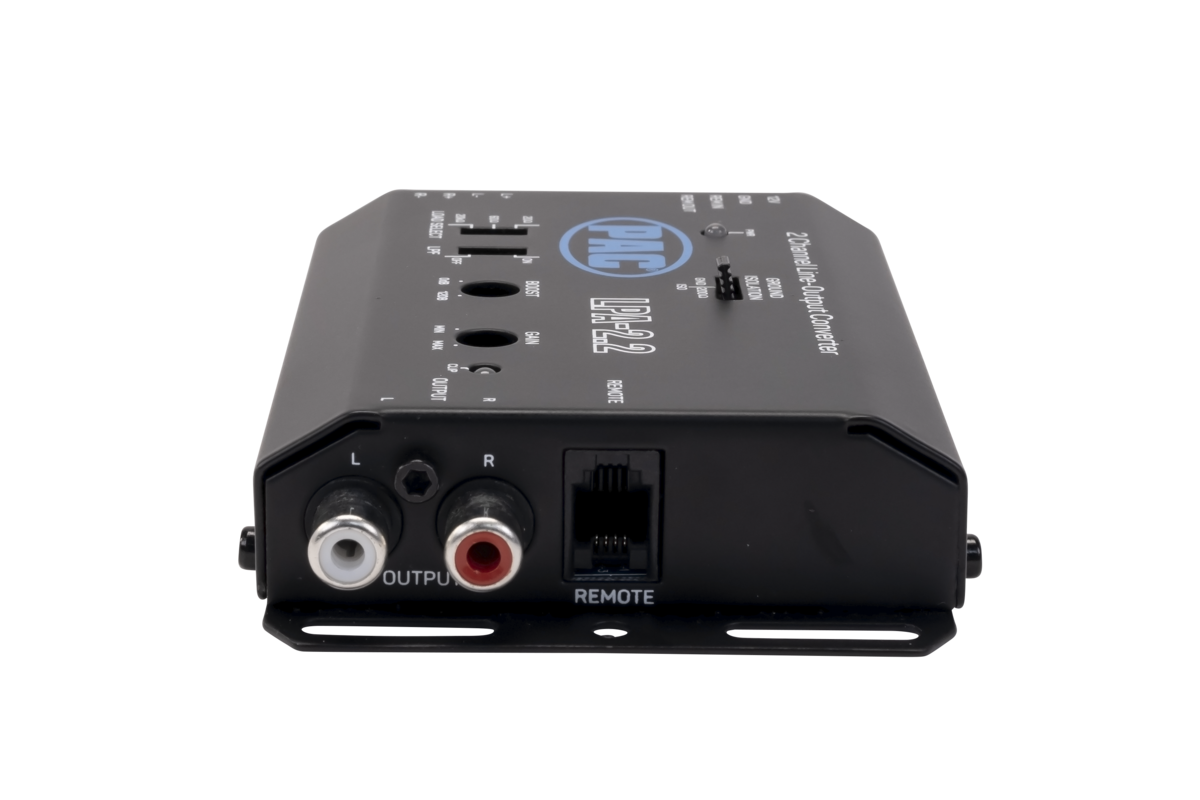 PAC ACTIVE 2CH. 40 WATT LINE OUTPUT CONVERTER WITH AUTO TURN-ON