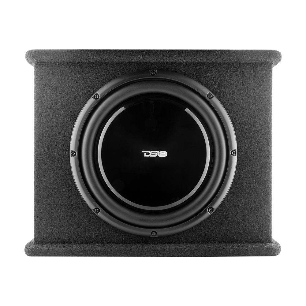 DS18 SB12A 12" Amplified Car Subwoofer Shallow Enclosure 700 Watts