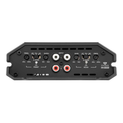 Black Diamond Full-Range Class Ab 4-Channel Amplifier 1250 Watts - (60X4@4OHM, 80X4@2OHM, 150X4@4OHM)