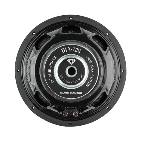 Black Diamond 12" Subwoofer 4-Ohm Svc 500 Watts