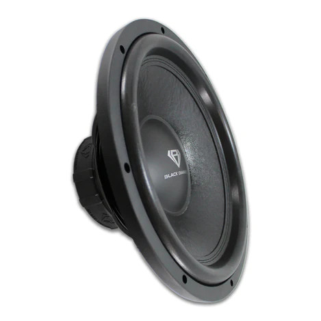 Black Diamond 15" Subwoofer 4-Ohm Dvc 600 Watts