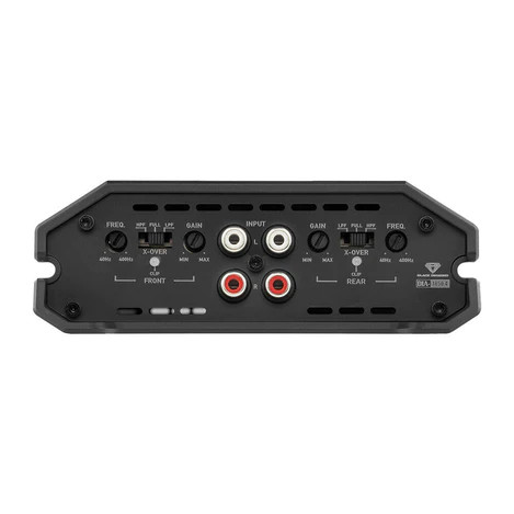 Black Diamond Full-Range Class Ab 4-Channel Amplifier 1850 Watts - (100X4@4OHM, 150X4@2OHM, 280X2@4OHM)