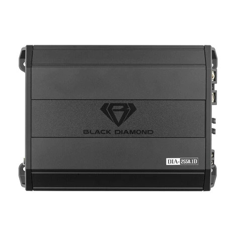 Black Diamond Class D 1-Channel Monoblock Amplifier 2550 Watts - (350X1@4OHM, 600X1@2OHM, 900X1@1OHM)