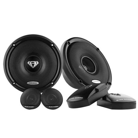 Black Diamond 6.5" Component System Speaker 2 Way 4-Ohm 120 Watts