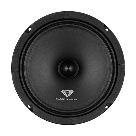 Black Diamond 6.5" Mid-range LoudSpeaker With Bullet 4-Ohm 120 Watts - PAIR