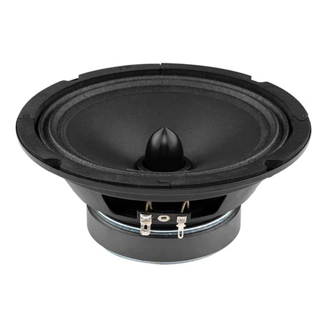 Black Diamond 6.5" Mid-range LoudSpeaker With Bullet 4-Ohm 120 Watts - PAIR