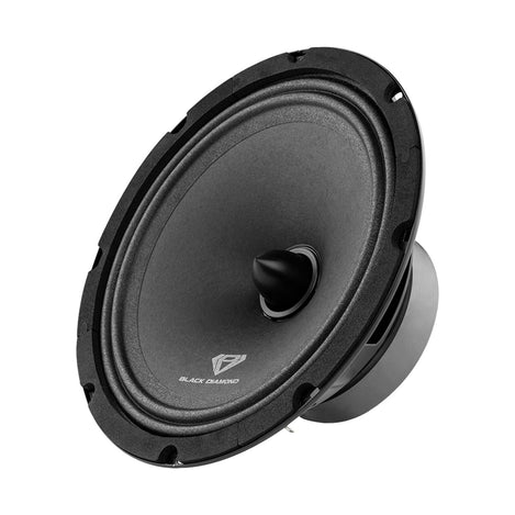 Black Diamond 8" Mid-range LoudSpeaker With Bullet 4-Ohm 120 Watts - PAIR