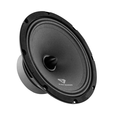 Black Diamond 8" Mid-range LoudSpeaker With Bullet 4-Ohm 120 Watts - PAIR