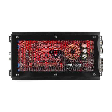Black Diamond Full Range Class D 4-Channel Amplifier 2000 Watts With Led - (150X4@4OHM, 250X4@2OHM, 460X2@4OHM)