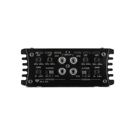 Black Diamond Full Range Class D 4-Channel Amplifier 2000 Watts With Led - (150X4@4OHM, 250X4@2OHM, 460X2@4OHM)