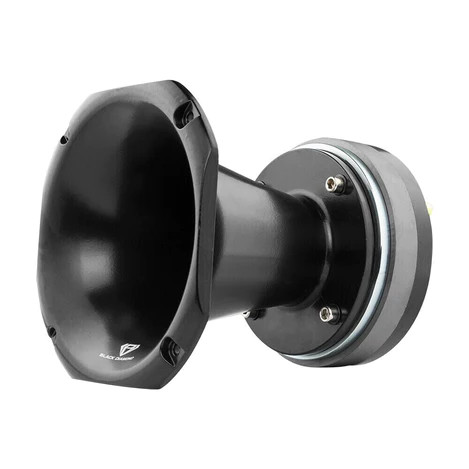 Black Diamond 2" Bolt On Throat Compression Driver with 2" Titanium Voice Coil and Horn 640 Watts 8-ohm
