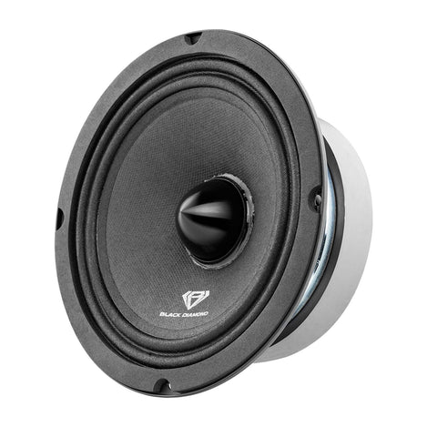 Black Diamond 6.5" Mid-range LoudSpeaker With Bullet 4-Ohm 500 Watts