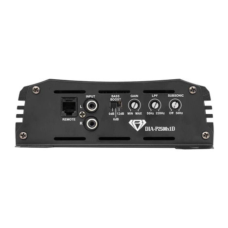BLACK DIAMOND AUDIO Class D 1-Channel Monoblock Amplifier 2500 Watts Rms